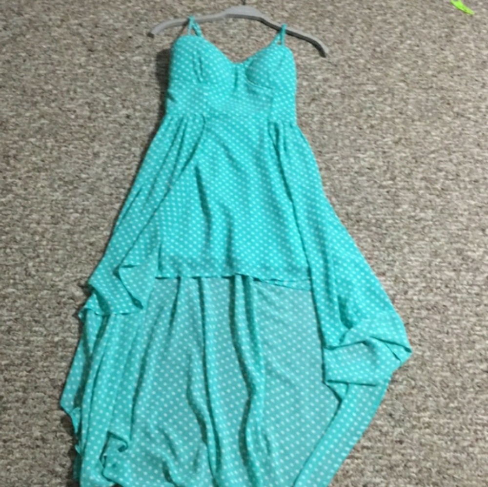 Turquoise dress
